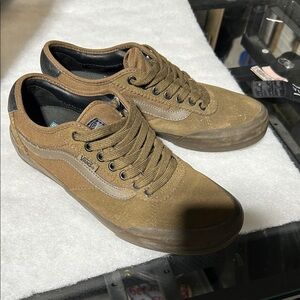 Vans Men's Brown and Black Sneakers